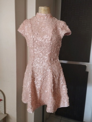 Missguided dress with sequins like new, size S, pink