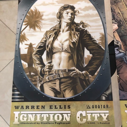 Ignition City set of 5 comics new, Warren Ellis, Avatar Comics