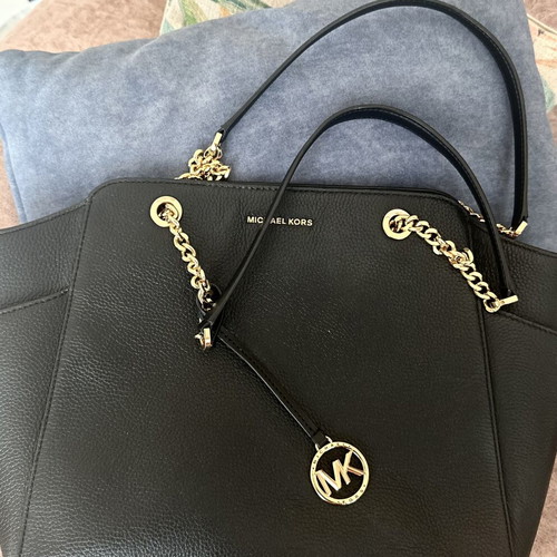 Michael Kors Jacquelyn Medium Pebbled Leather Tote Bag