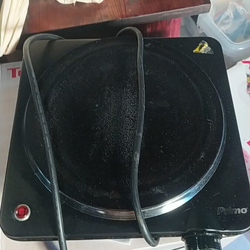 Primo portable cooking hotplate used