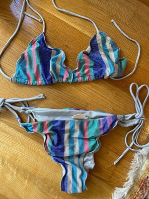 Cotazur bikini like new, lurex, size S/M