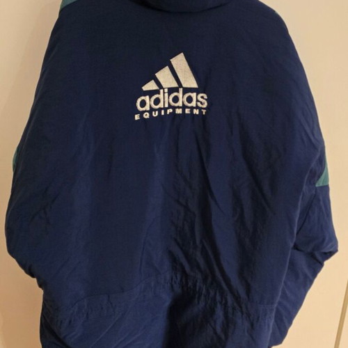 Adidas vintage retro thick long jacket XL used