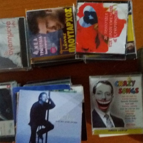 Δίσκοι CD μεταχειρισμένοι, 62 ελληνικά και ξένα