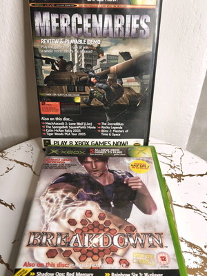 Xbox Original demos pack used, collectible and functional