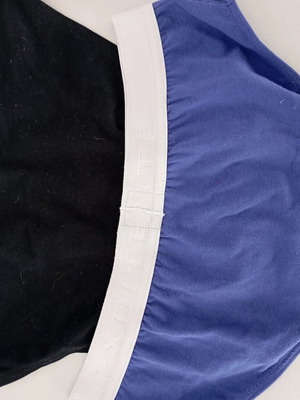 Ανδρικά εσώρουχα σλιπ Palco σαν καινούργια, μέγεθος M, μαύρο και μωβ