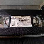  Ταινια Disney VHS Κασσετα Καρτουν Η Πενταμορφη και το Τερας Μαγεμενα Χριστουγεννα
