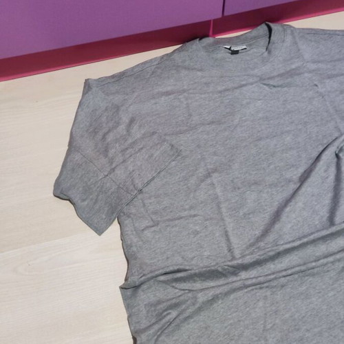Topshop women's oversized medium grey t-shirt new