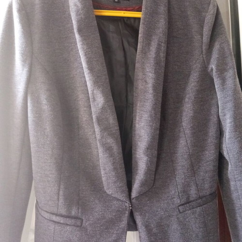 Jacket like new, size 42, gray