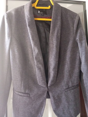 Jacket like new, size 42, gray
