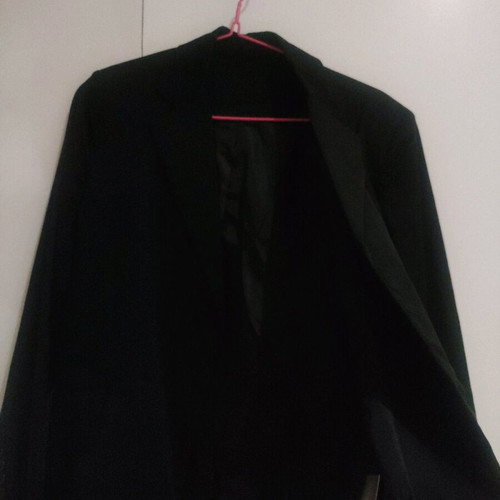 Black jacket medium used, size XL