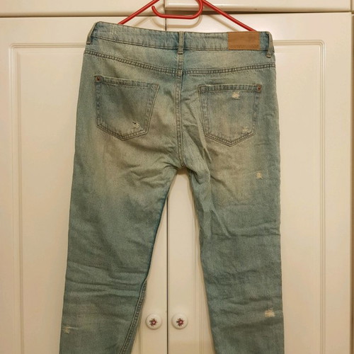 Calliope ripped faded jeans size XS used, loose fit