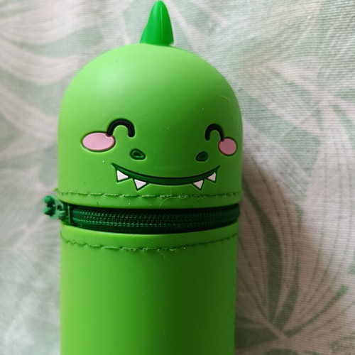 Legami dinosaur barrel pencil case used, very good condition