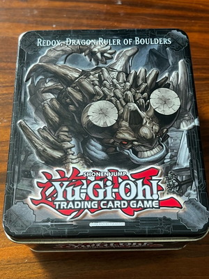 Yu-Gi-Oh metal card storage box like new