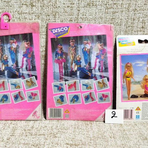 Sindy Disco Mixer & Makin'Waves Collection plage doll clothes pack of 3 new