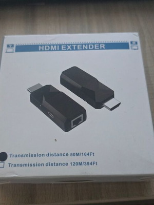 HDMI Extender καινούργιο, μετάδοση σήματος 50M μέσω RJ45 και ethernet