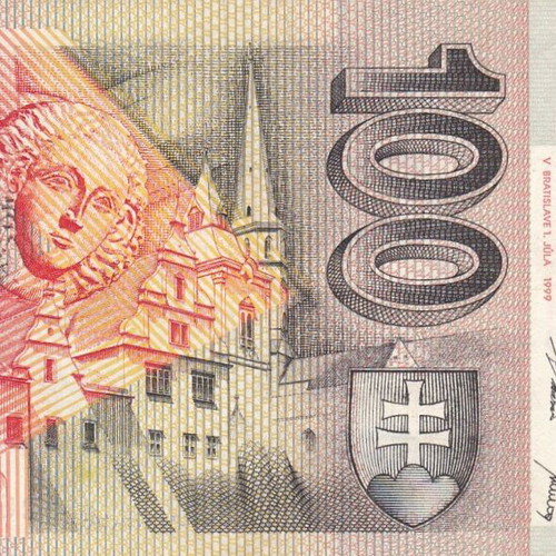 Slovakian banknote like new
