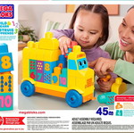 Mega Bloks Educational School Blocks with Numbers, new