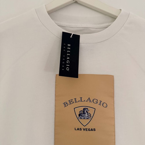 T-shirt Bellagio Las Vegas Casino Limited Edition White Size Large