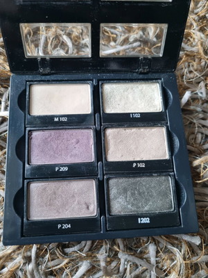 Lancôme Ombre Hypnôse eyeshadow palette 6 shades used