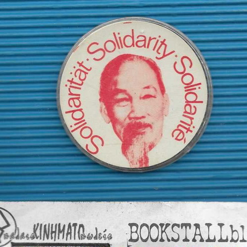 Solidarity Ho Chi Minh plastic badge