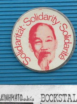 Solidarity Ho Chi Minh plastic badge