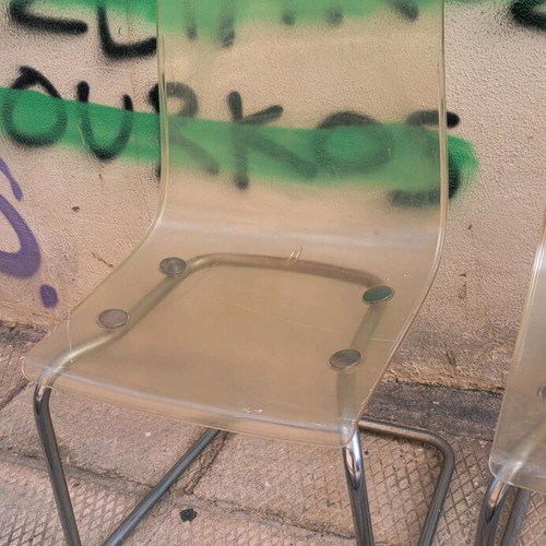 Καρέκλες Tobias chair για την IKEA μεταχειρισμένες, σετ 2 τεμαχίων