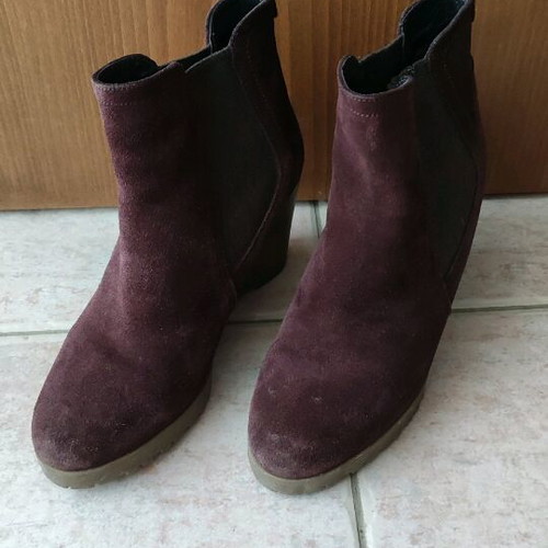Alpe women's suede ankle boot used, size 38