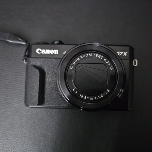 Canon PowerShot G7 X Mark II Compact Camera like new