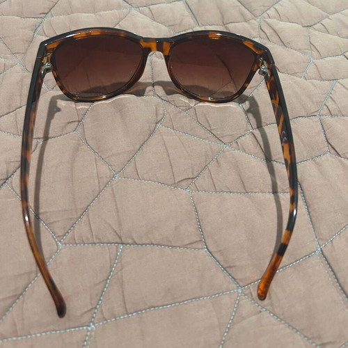 Tortoise sunglasses like new, brown, clear lenses