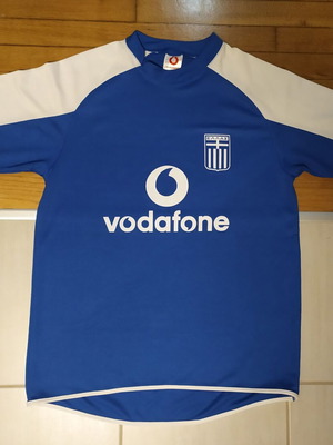 Greece National Team Jersey used, size XLarge, with Vodafone sponsor and emblem