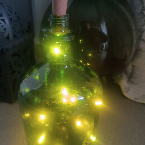 Battery cork lights new, set of 3 pieces
