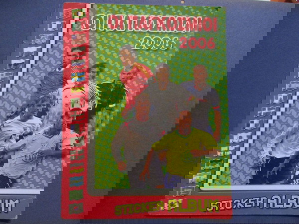 Αλμπουμ αυτοκολλητα οι παγκοσμιοι 2006,  Κωνσταντινίδη