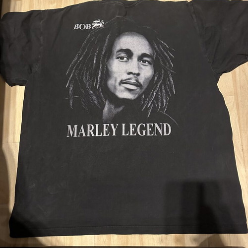 Vintage Bob Marley T-shirt size XXL, black