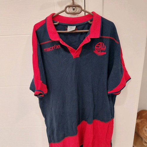 Bolton Wanderers Football Training Shirt Macron 4XL like new