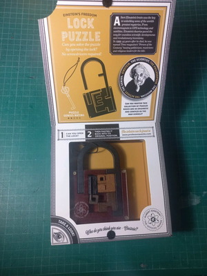 Lock Puzzle new with box