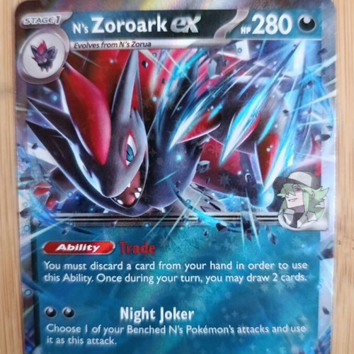 Pokemon Ns Zoroark nm condition card