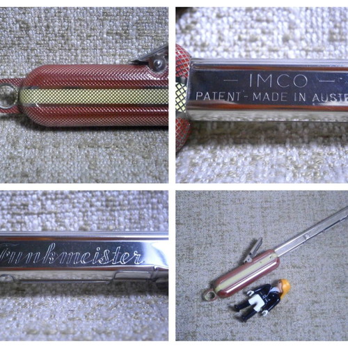 Imco Triplex Gas Stove Lighter New Rare Vintage