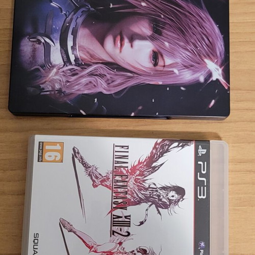 Final Fantasy XIII-2 Steelbook PS3 game, Europe version