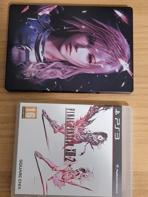 Final Fantasy XIII-2 Steelbook PS3 game, Europe version