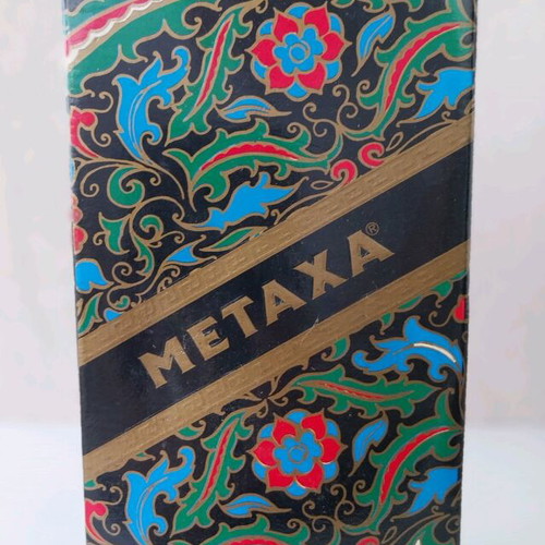 From grandfather's cellar: Sealed Collectible Metaxa liqueur!