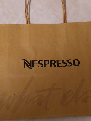 Nespresso хартиена чанта
