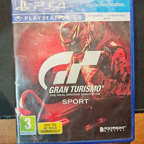 Gran Turismo Sport PS4 game