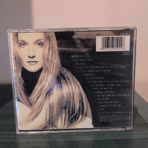 Celine Dion All the Way CD like new, almost unused