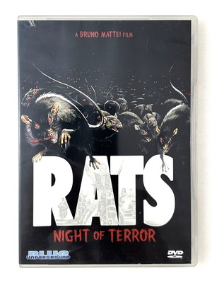 Rats DVD like new, thriller horror, English without subtitles