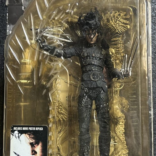 Edward Scissorhands 7” Movie Maniacs Series 3 McFarlane Action Figure like new