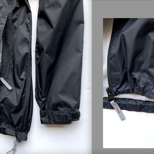 Aigle MTD Actimum Windbreaker Rain Jacket XXL used, black