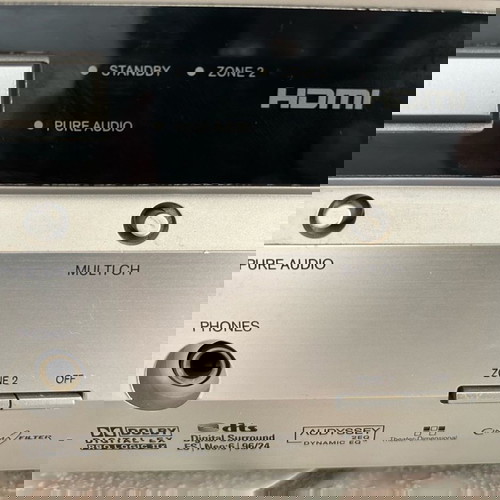 ONKYO ενισχυτής SR 506 & DVD SP 305