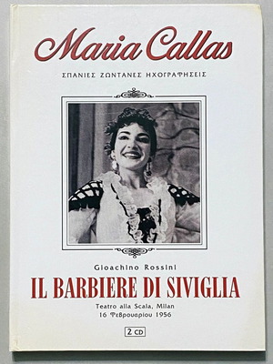Maria Callas Il Barbiere Di Siviglia 2xCD used, classical opera