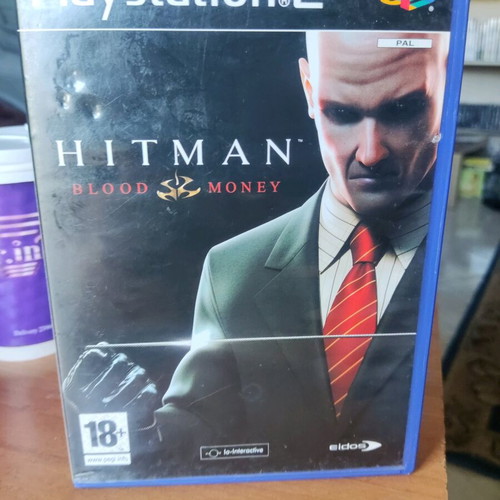 Hitman Blood Money PlayStation 2 like new with manual and English