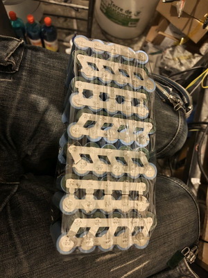 Μπαταρία 48v 13ah σαν καινούργιο, έτοιμη πονταρισμένη χωρίς bms